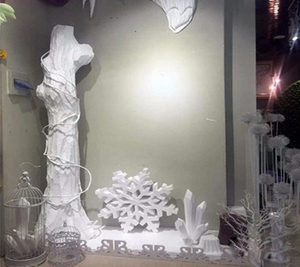 Espuma flor papel boda decoración flores gigante flor telón de fondo evento decoración arreglo floral exhibición decoración arte diseño - Product Image 1