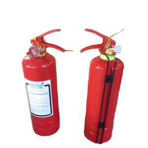 ถังดับเพลิงชนิดผงเคมีแห้งเหล็กพกพา ขนาด 1 กก. 2 กก. 2 ปอนด์ 5 ปอนด์ สำหรับใช้ในรถยนต์และบ้าน - Product Image 1