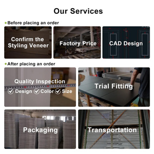 32x80 "nội thất cửa gỗ sồi trắng Shaker phong cách sàn gỗ cửa trắng sơn lót nội bộ cửa phòng ngủ hiện đại - Product Image 6