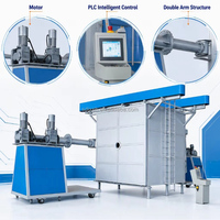 Machine de rotomoulage pour la production de réservoirs de carburant en plastique automobile, ligne de production de grande capacité, équipement de rotomoulage pour pièces automobiles