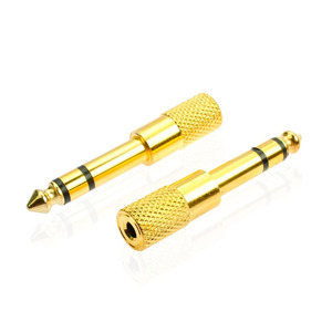 6.5mm To 3.5mm Gold Plated Audio <b>Adapter</b> <b>Plug</b> For Microphone And Audio Equipment - Product Image 4