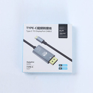 <span class=keywords><strong>Cable</strong></span> Adaptador USB C a <span class=keywords><strong>DisplayPort</strong></span> 1.4, Modo Dual Tipo C a DP 8K 4K 1m - Product Image 2
