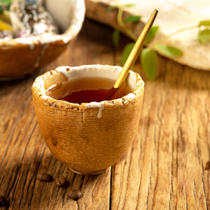 Gốm sứ thương hiệu món ăn Scandinavian Retro tự nhiên ngẫu nhiên màu vàng Brazil Bộ đồ ăn cho nhà hàng đất sét tấm gốm Bộ đồ ăn - Product Image 2