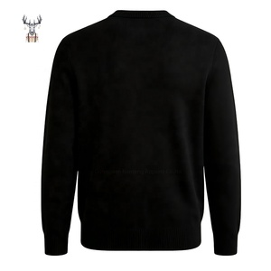 Nanteng maglieria a girocollo da uomo in cotone alla moda di alta qualità larga invernale con motivo Jacquard a girocollo maglioni - Product Image 2