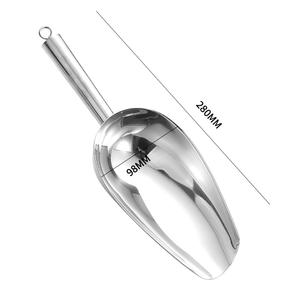 Paletta in Acciaio Inossidabile Resistente ed Ecologica, Lucidatura a Specchio, Ispessita, Anti-deformazione, Facile da Pulire per Cucina Domestica - Product Image 6