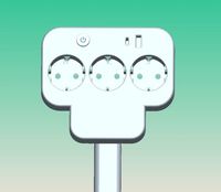 Multiprise murale universelle, rallonge de prise secteur multi-ports, adaptateur de charge domestique pour salon et bureau