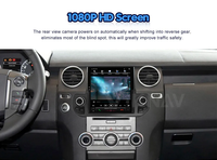 10.4 inç Android 12 araba radyo AC paneli Land Rover Discovery 4 için yükseltme LR4 L319 2010-2016 Stereo yedek GPS navigasyon