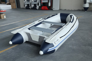 Bateau pneumatique gonflable RIB pour 4 personnes, 3,3 m (10,8 pieds), avec plancher en alliage d'aluminium 330, en PVC, à vendre - Product Image 6