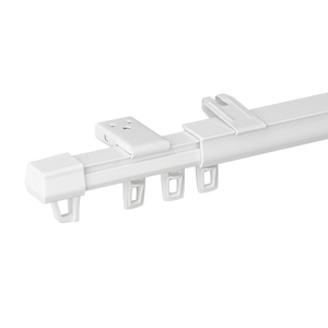 La decorazione domestica dell'ospedale ha fatto la pista flessibile della tenda del soffitto montata Hardware della tenda della striscia del <span class=keywords><strong>Pvc</strong></span> <span class=keywords><strong>scorrevole</strong></span> S piega del <span class=keywords><strong>Pvc</strong></span> - Product Image 1