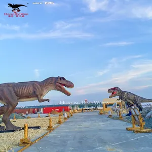 恐龙公园人造生命3D恐龙雕塑