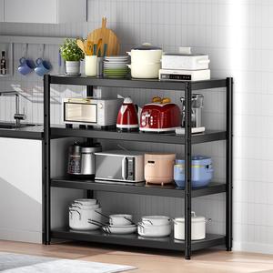 Organizador de alimentos plegable de Metal, organizador para sala de estar, estantes para electrodomésticos de cocina, estantes de almacenamiento portátiles para Cocina - Product Image 3