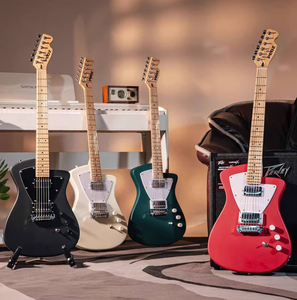 กีตาร์ไฟฟ้า 6 สาย TR1 รุ่นขายดี ตัวกีตาร์ทำจากไม้บาสวูด คอทำจากไม้เมเปิล ฟิงเกอร์บอร์ดทำจากไม้โรสวูด - Product Image 3