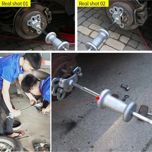 WZAUTO مجموعة أدوات مركبة شاملة 16 محور محور محمل عجلة محمل إزالة ، ومزيل مجتذب - Product Image 3