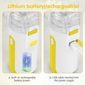 Neu Eingeführte Medizinische Geräte Kleiner Zerstäuber Handlicher Tragbarer Geräuscharmer Wiederaufladbarer Intelligenter Mesh-Vernebler - Product Image 6