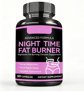 Integratore Brucia Grassi Notturno per Donne - Supporto Naturale per il Metabolismo, <span class=keywords><strong>l</strong></span>'<span class=keywords><strong>Appetito</strong></span> e il Sonno - Product Image 1