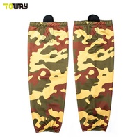 BETHERIVAL Calcetines de Hockey Personalizados al por Mayor, Tejidos, Sublimados, para Adultos, 100% Poliéster, de Secado Rápido, con Logotipo Personalizado, Unisex, con Nombre de Equipo Personalizado