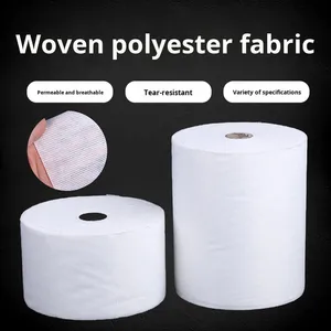 100% Polyester Nahtgewebter Abriebfester Brokatstoff Wasserdichte Beschichtung Bekleidungsstoff für Blazer/Anzüge Abstraktes Geometrisches Muster - Product Image 6