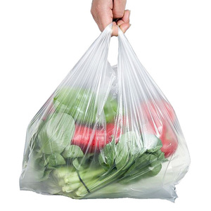 Bolsa de Camiseta Económica 100% Biodegradable y Compostable en Paquete - Product Image 1