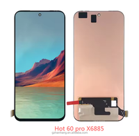 Écran LCD universel pour Infinix Hot 60 Pro 4G X6885/ GT 30 PRO X6873, écran tactile OEM compatible, remplacement de l'écran
