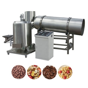 Corn Flakes Filled Puffs Breakfast <strong>Cereal</strong> Processing Line Heat Exchanger Mixer for Fruit Snacks Automatic High Efficiency Food - Product Image 5