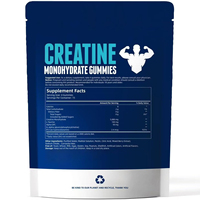 Complément alimentaire en gommes à la créatine OEM, gommes pré-entraînement pour la salle de sport, complément pour développer les muscles, créatine monohydrate, gommes énergétiques