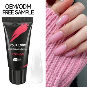 Gel Acrílico para Uñas en Todos los Escenarios, 30g 60g, Efecto de Modelado Fino, Gel Artístico para Extensión de Uñas Largas, Fabricación de Productos Personalizados OEM ODM - Product Image 1