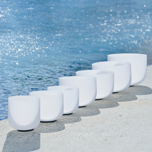 Jinfang Taças de Cura Sonora de Cristal 432Hz e 440Hz, de 6 a 12 Polegadas, para Cura de Chakras - Product Image 4