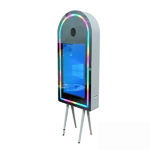 Cabina Fotografica 360° con Effetti Olografici per Feste di Compleanno, Discoteche, Matrimoni, Integrazione iPad e Fotocamera SLR, Condivisione su Social Media - Product Image 2