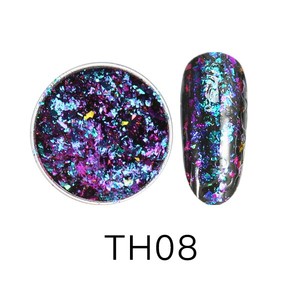 Feish 17 colores usado en esmalte para uñas Camaleón Flake Pigmento - Product Image 4