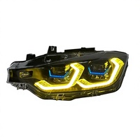 Pour BMW F30 F35 2013-2018, mise à niveau style LCI, ensemble de phares avant à LED avec projecteur