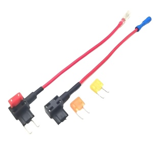 Vòi Cầu Chì Lưỡi <span class=keywords><strong>Mini</strong></span> 16AWG 150MM Bán Sỉ Từ Nhà Máy Theo Yêu Cầu Với Vòi Cầu Chì <span class=keywords><strong>Mini</strong></span> 32V 5A 10A 15A - Product Image 1