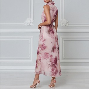Vêtements pour femmes de commerce transfrontalier 2026, nouvelle mode printemps européenne et américaine, élégants imprimés <span class=keywords><strong>Ru</strong></span> - Product Image 4
