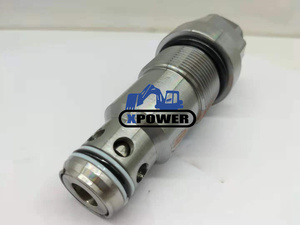 Pièces d'excavatrice E320C E320D2 E320D : Soupape de décharge du moteur de translation 360-4599 3604599 129-8030 - Product Image 3