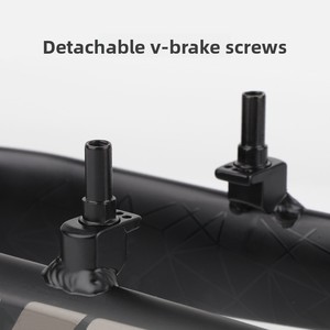 Fourche rigide en aluminium MD5 ultralégère compatible avec les roues de 26, 27,5 et 29 pouces, frein à disque uniquement pour VTT - Product Image 6