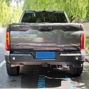 Pare-chocs arrière avec treuil pour pick-up 4x4 pour TOYOTA TUNDRA <span class=keywords><strong>2022</strong></span>+ Barre de protection arrière en acier Accessoires 4x4 - Product Image 3