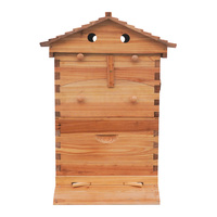 Witbee B-18 Auto Flows Kit de démarrage 7 pièces, nouvelle ruche en bois, cadres automatiques pré-cirés, garantie 2 ans pour apiculteurs et fermes