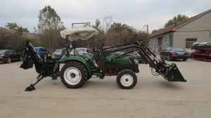 बहु समारोह छोटे बेकहो लोडर ट्रैक्टर मिनी खुदाई - Product Image 5