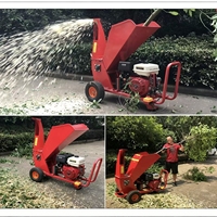 Broyeur de bois multifonctionnel pour branches sèches et humides, idéal pour les déchets de jardin, de ferme et de cour