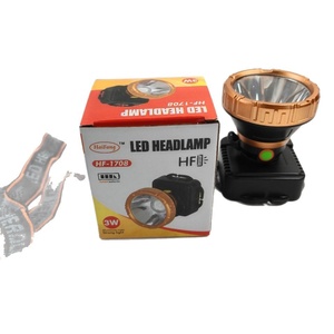 Nuevo Faro LED Impermeable de Plástico para Pesca Nocturna, Senderismo, <span class=keywords><strong>Camping</strong></span>, Búsqueda y Espeleología, Recargable con Batería Seca HF-1708 - Product Image 5
