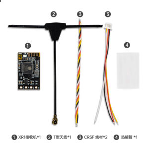 Receptor STARTFPV CR8 ELRS Nano 2.4GHz, Receptor ELRS de Alta Precisión con PCB Chapado en Oro, Largo Alcance, Compatible con RadioMaster - Product Image 2
