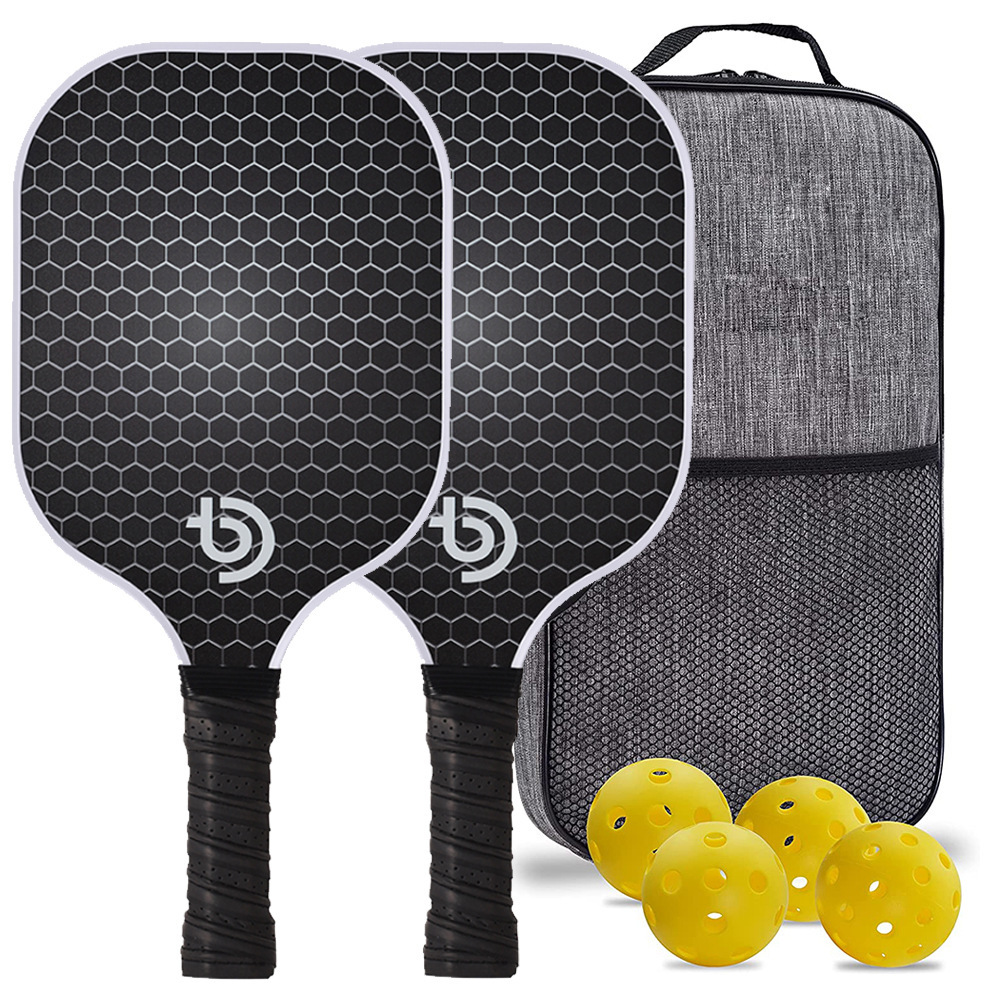 Hot Selling MMF Brand Pickleball Paddle Set Bag Glass Fiber Carbon Fiber Professional Racket Game Training 41*18 Adult Factory