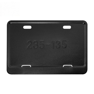 Motorcycle Accessories,New National Standard Motorcycle Aluminum Alloy Thickened License Plate Frame for Philippine - Product Image 5