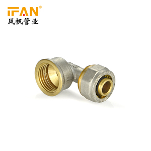 Chine Fournisseurs 16mm 20mm 16x 1/2 pouces En Laiton Pex Raccord Femelle En Laiton Coude Tuyaux <span class=keywords><strong>Per</strong></span> - Product Image 2