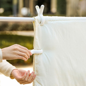 Wholesale New Eco-Friendly Reusable Plastic Laundry Clip Powerful Bedsheet Airing Clips Windproof <b>Beach</b> Towel Clothes Peg - Product Image 4