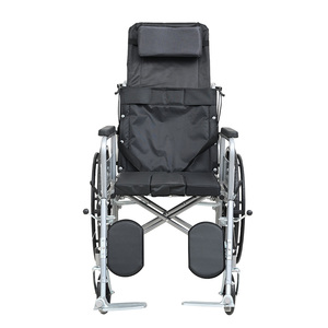 <span class=keywords><strong>Silla</strong></span> <span class=keywords><strong>de</strong></span> <span class=keywords><strong>ruedas</strong></span> manual plegable <span class=keywords><strong>de</strong></span> respaldo alto y totalmente reclinable <span class=keywords><strong>de</strong></span> fabricante <span class=keywords><strong>con</strong></span> orificio para <span class=keywords><strong>inodoro</strong></span> para discapacitados - Product Image 6