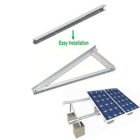 Système de montage solaire SunX-Tech à triangle fixe, structure de montage sur toit plat en béton/structure de montage lestée, support de panneau solaire