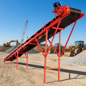 Rubberen Transportband Voor Het Vervoeren Van Losse Materialen En Goederen Aanpasbare Procesvereisten - Product Image 1
