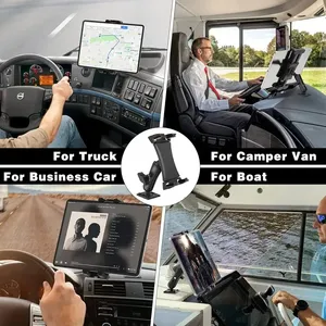 2024 prodotti di tendenza del settore soluzione per montaggio su palo jeep wrangler drill base di supporto per cellulare tablet per camion - Product Image 6