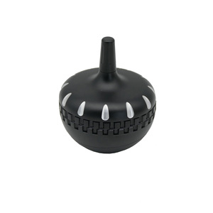 Nouveau modèle transfrontalier NP NP23001 – <span class=keywords><strong>Broyeur</strong></span> manuel gyroscopique moderne en alliage d'aluminium, à dents affûtées, forme ronde, en métal - Product Image 4