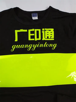 Vinyle thermocollant PU lavable Guangyintong à bas prix, motif écossais fluorescent, pour textiles, cuir et vêtements